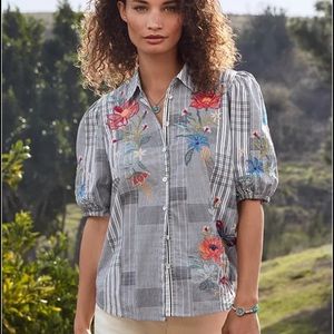 NWT Johnny Was Jordan Lisbon Shirt